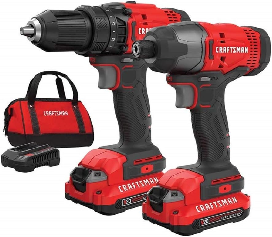 Craftsman V20 Cordless Drill Driver Craftsman V20 Cordless Drill/Driver